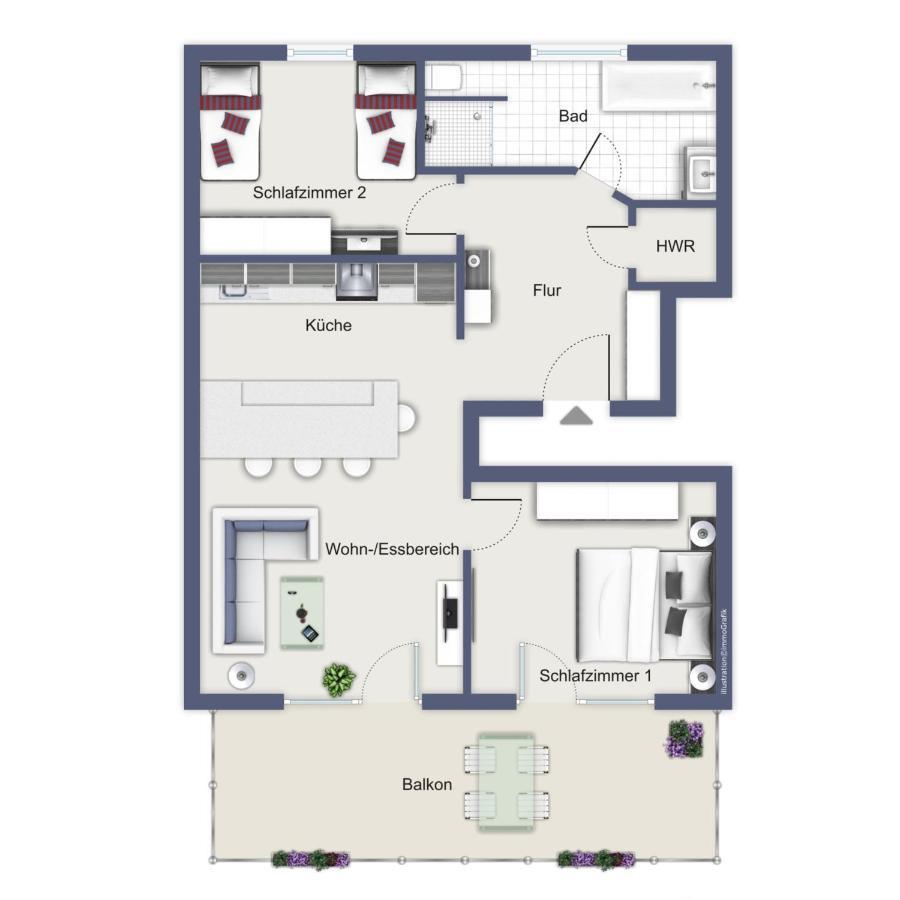 Haus Am Wald Wohnung Sonne Wittenbeck Экстерьер фото